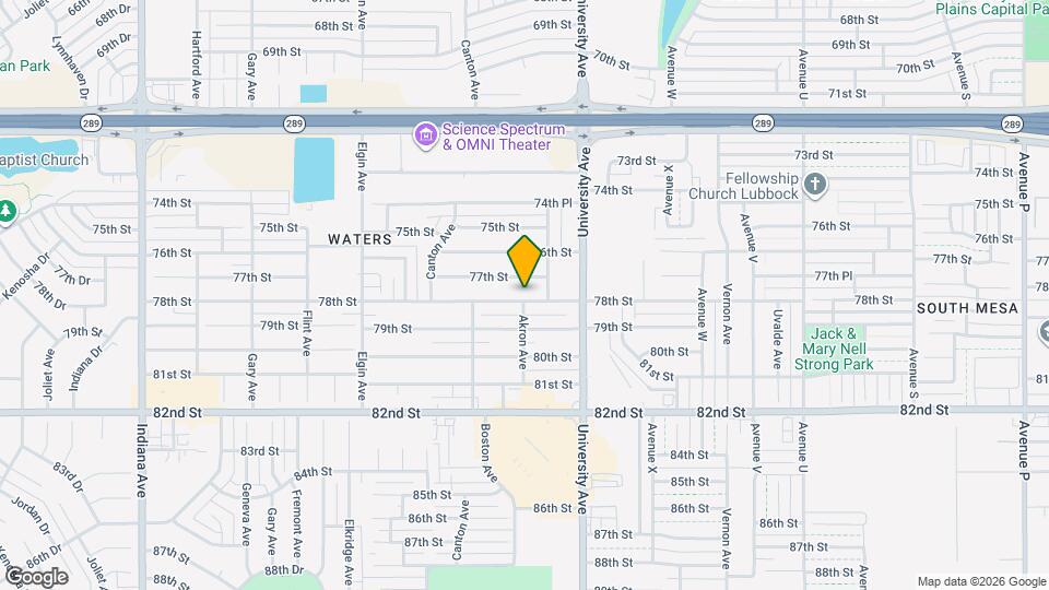 2608 78th St Map and Location Details