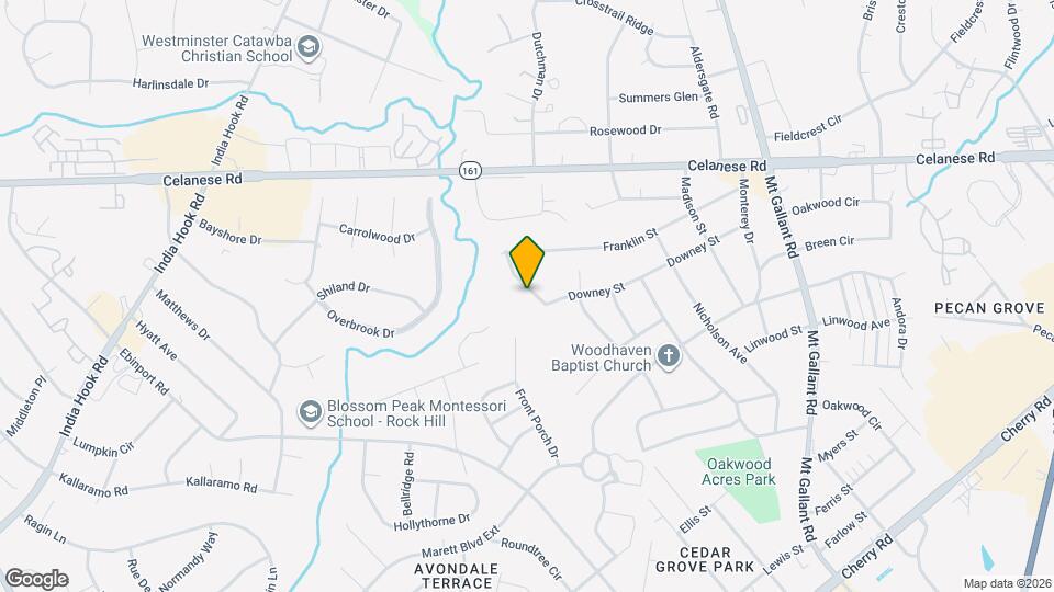 1725 Ashcroft Ln Map and Location Details