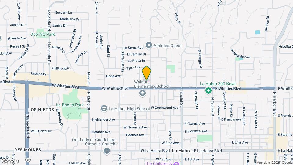 Rosewood Apartments Map and Location Details