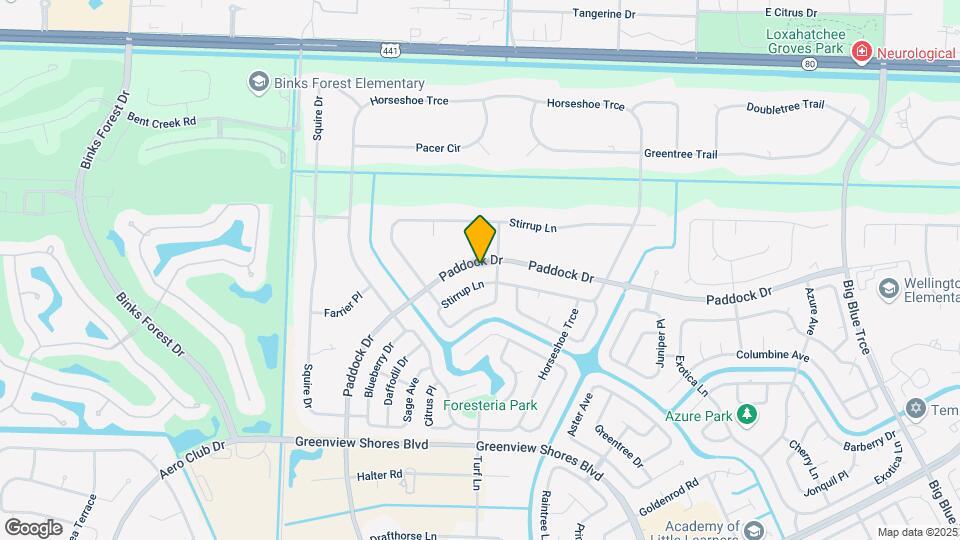 14510 Paddock Dr Map and Location Details