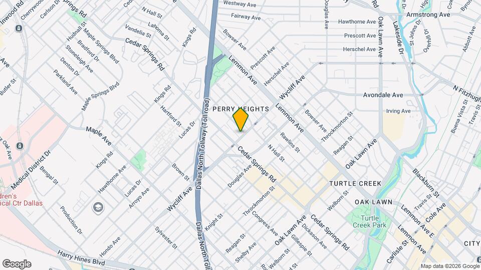 4301 Vandelia St Map and Location Details