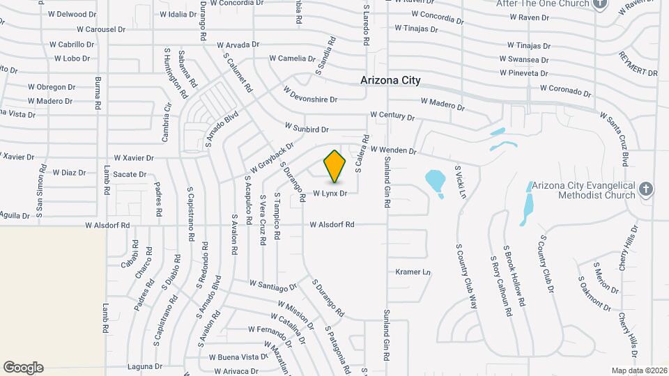 9950 W Lynx Dr, Unit C Map and Location Details