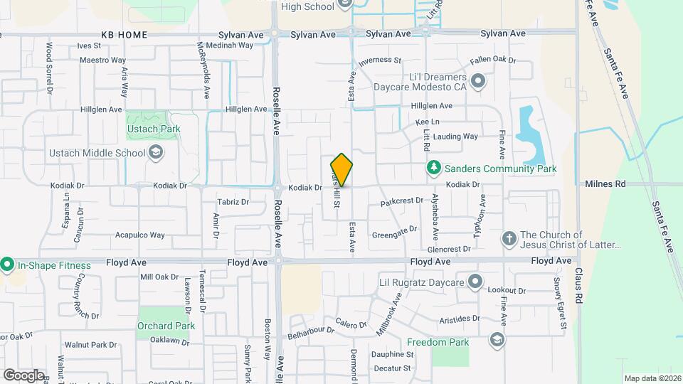 2912 Mars Hill St Map and Location Details