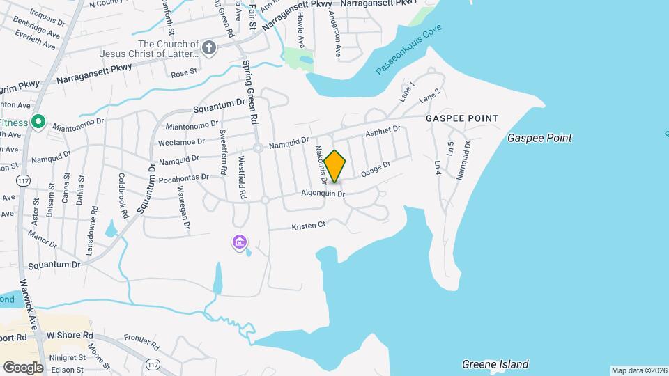 95 Honeysuckle Rd Map and Location Details