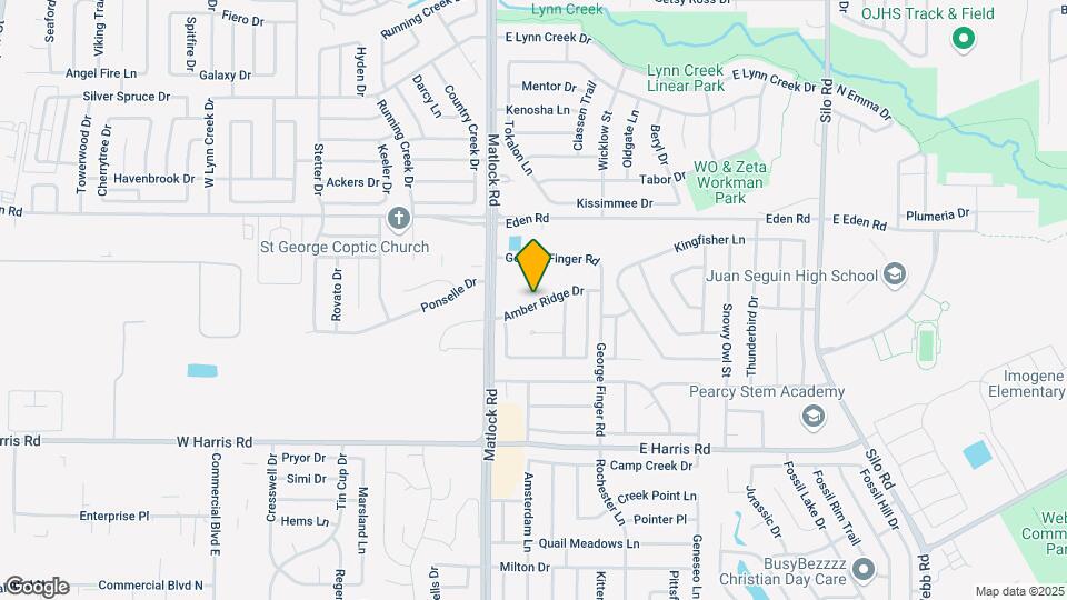 119 Amber Ridge Dr Map and Location Details