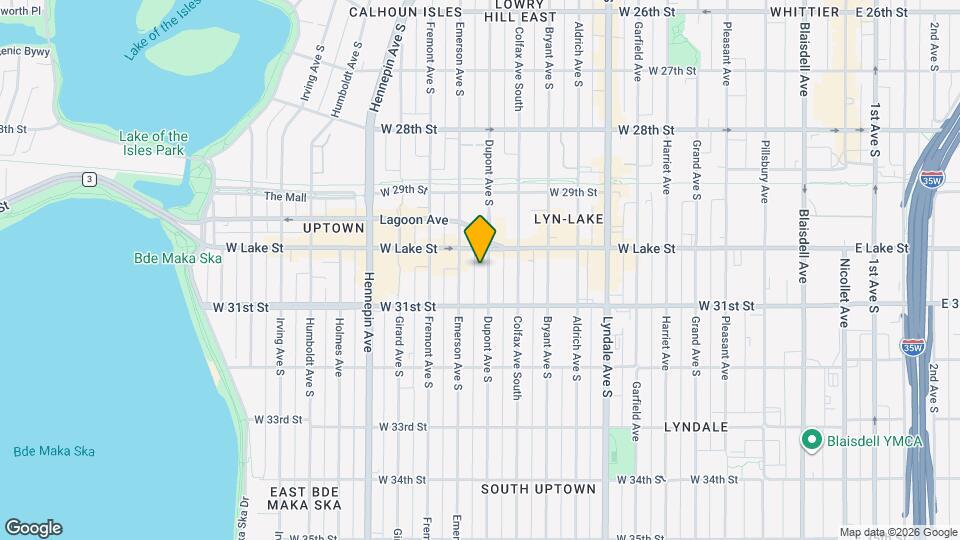 3016 Dupont Ave S Map and Location Details