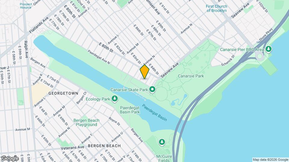 5 Paerdegat 15th St, Unit 1 Map and Location Details