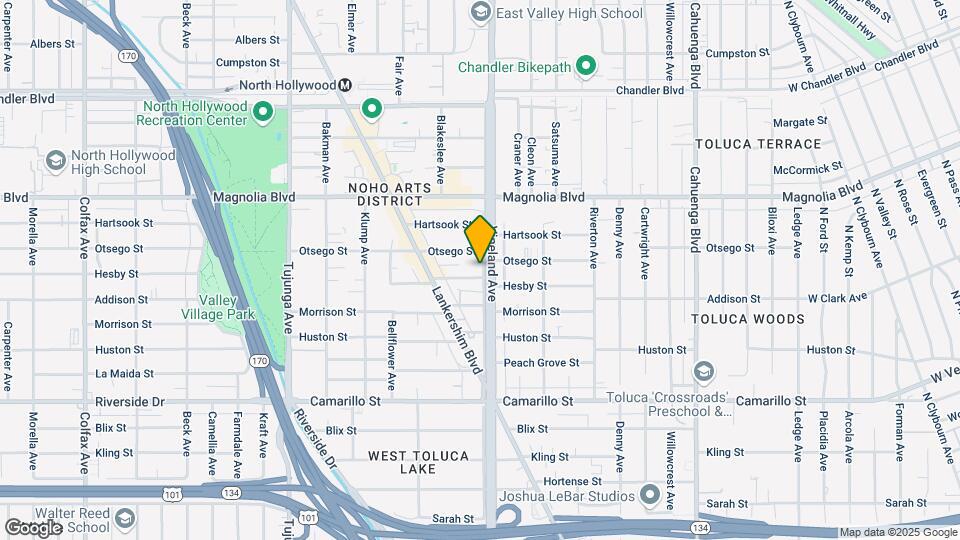 11005 Hesby St Map and Location Details