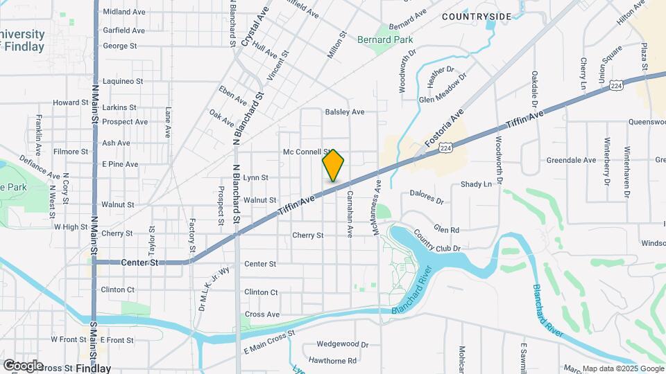 810 Tiffin Ave Map and Location Details