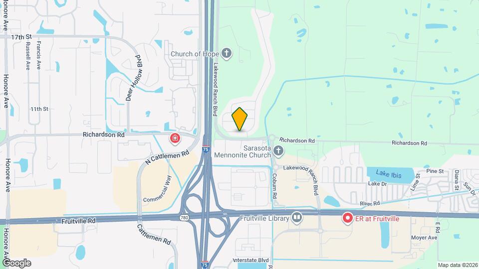 2615 Midnight Pearl Dr Map and Location Details