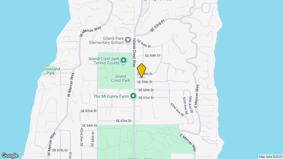 8822 SE 59th St Map and Location Details