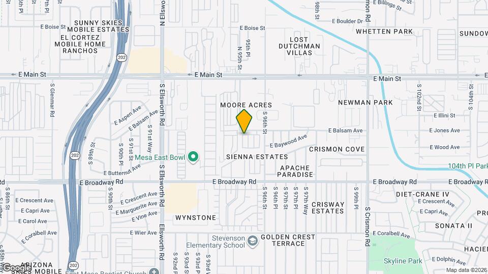 229 S Trenton Mapa y Detalles de la Ubicación