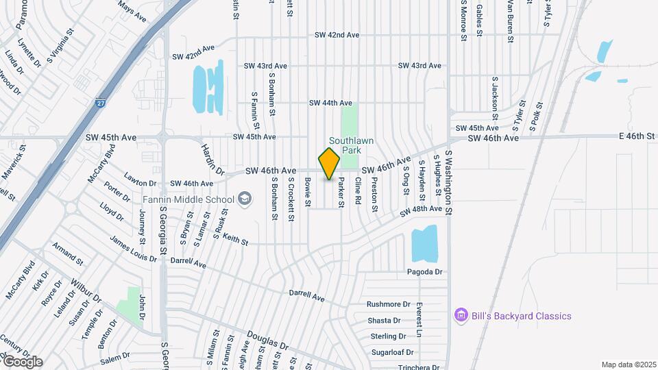 4609 S Travis St Mapa y Detalles de la Ubicación