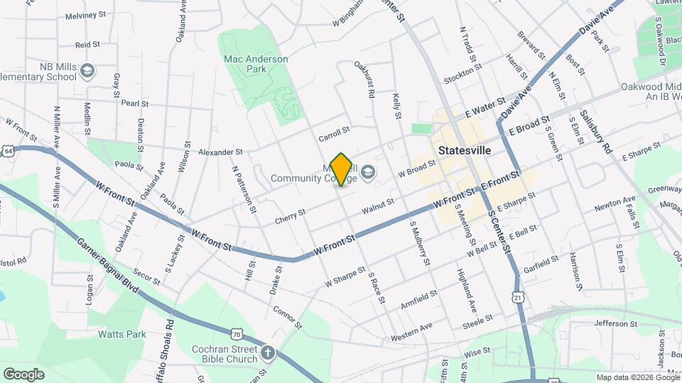 106 N Race St Map and Location Details