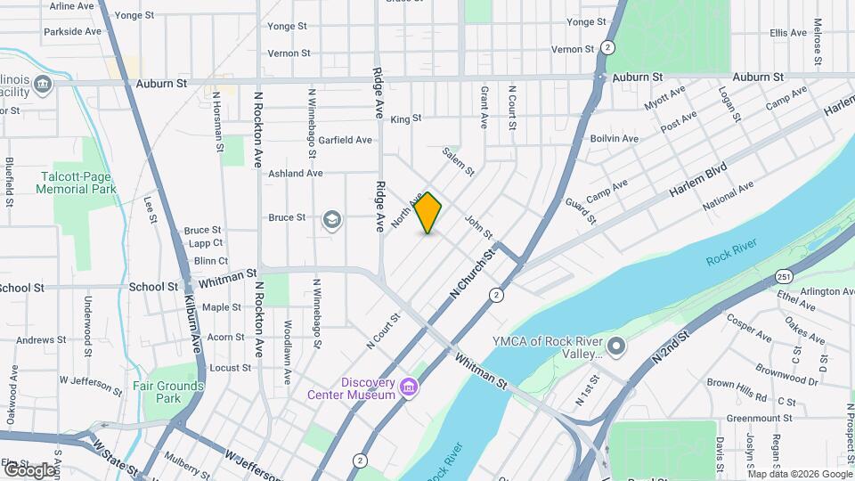 975 Grant Ave, Unit 2 Map and Location Details