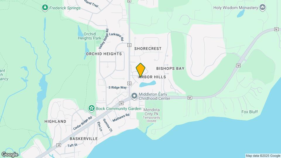 Arbor Lakes at Middleton Map and Location Details