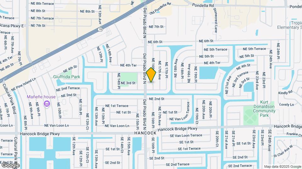 232 NE 16th Pl Mapa y Detalles de la Ubicación