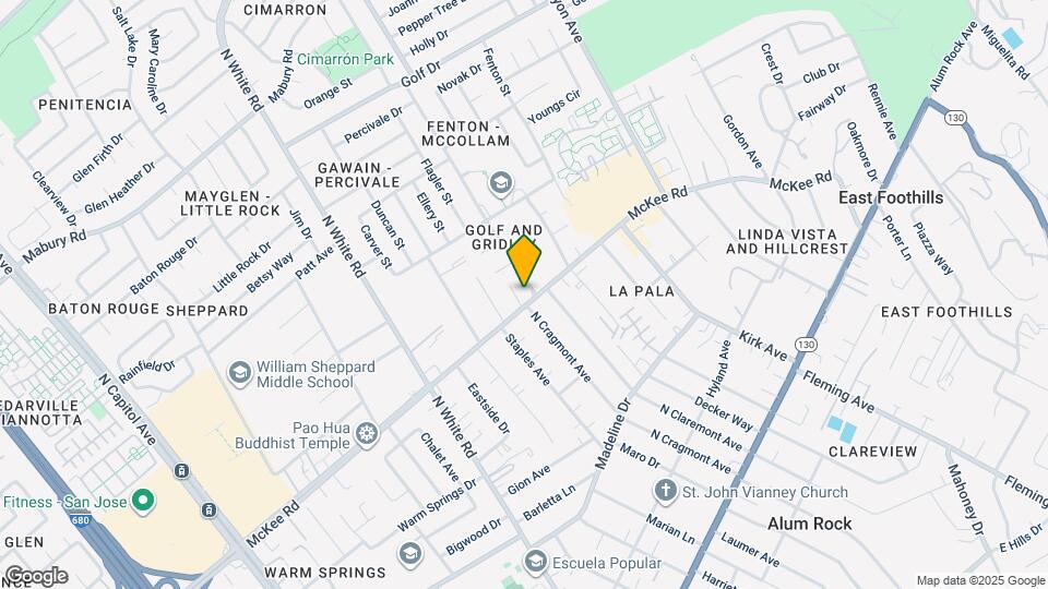 3661 McKee Rd Map and Location Details