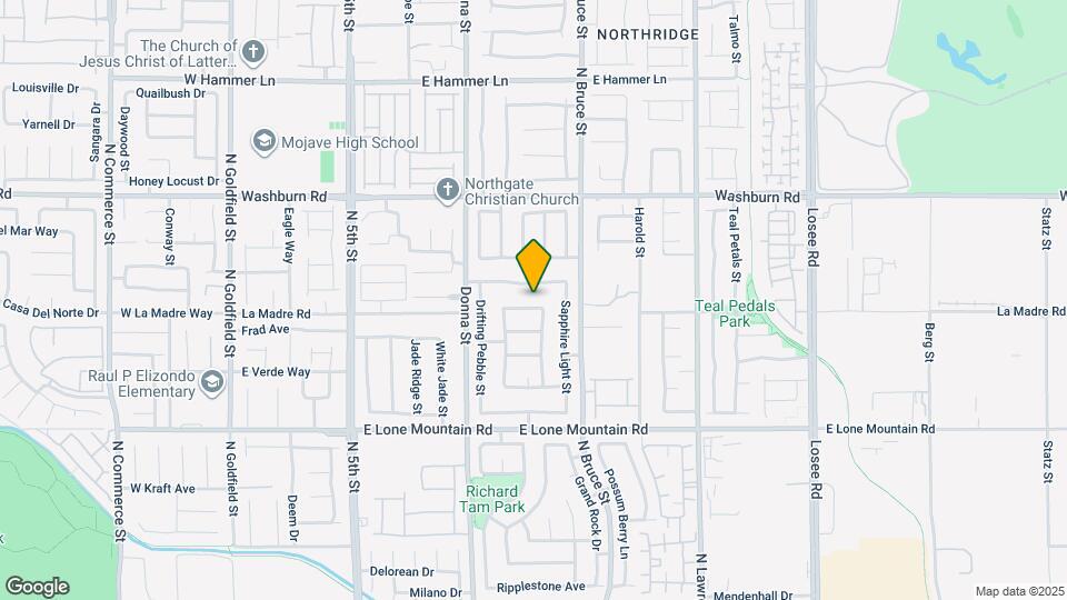 1110 Cliffbrook Hedge Ave Map and Location Details