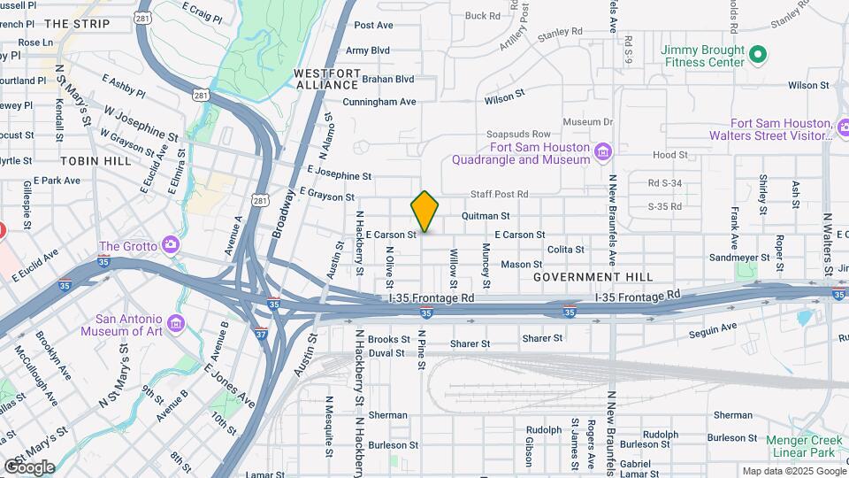402 E Carson St Mapa y Detalles de la Ubicación