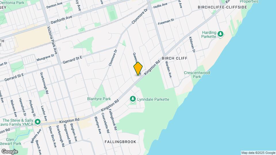 1336 Kingston Rd Map and Location Details
