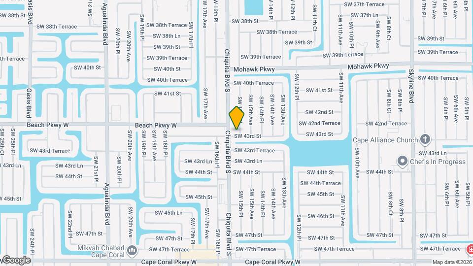 4228 SW 15th Pl Mapa y Detalles de la Ubicación