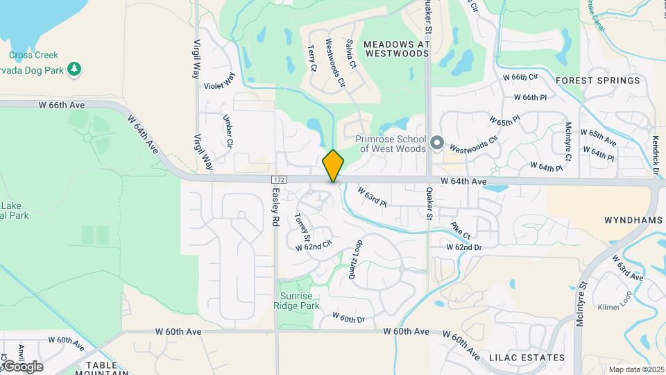 16909 W 63rd Ln, Unit Basement Map and Location Details