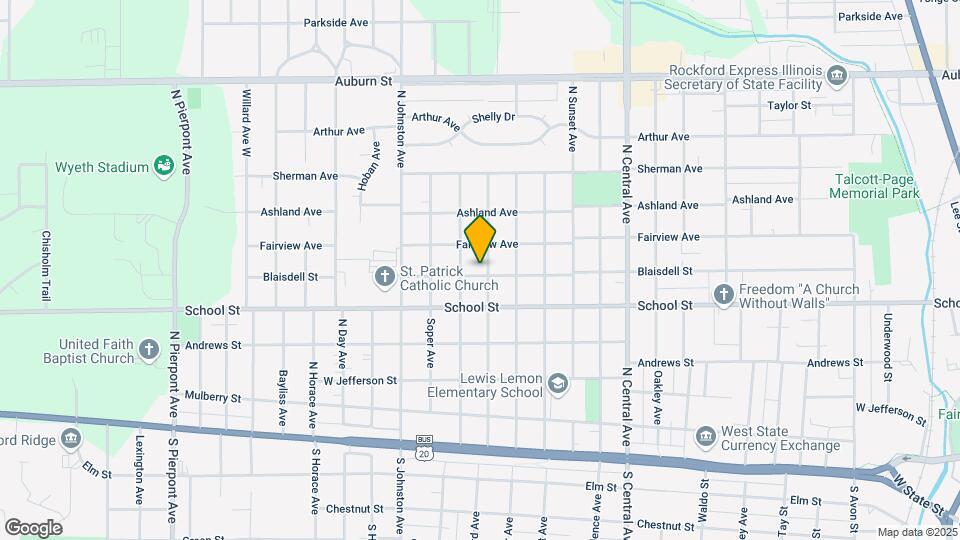 602 Miriam Ave Map and Location Details