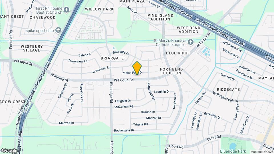 6734 W Fuqua St Map and Location Details