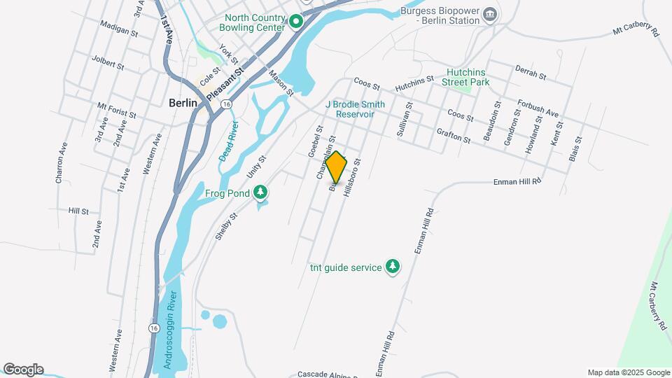 416 Burgess St Map and Location Details