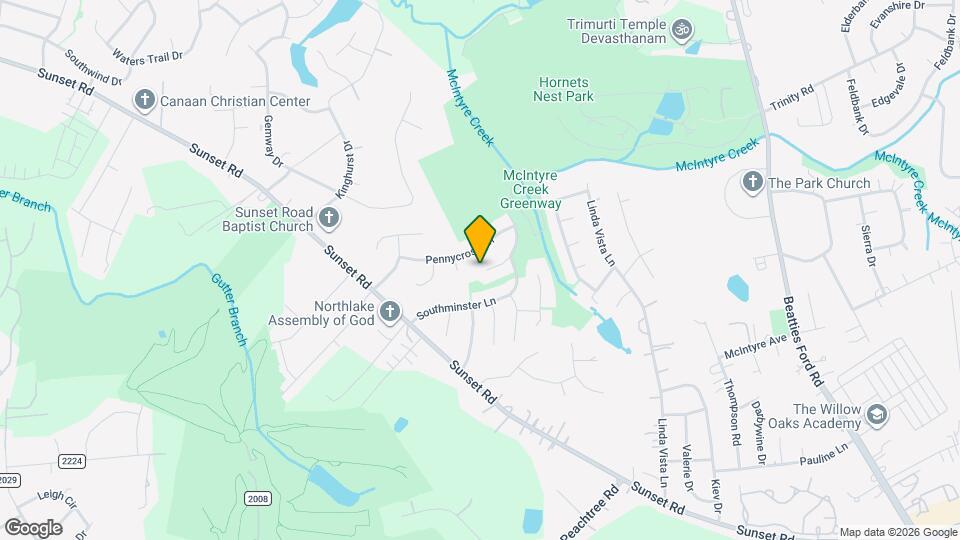 2601 Clarencefield Dr Mapa y Detalles de la Ubicación