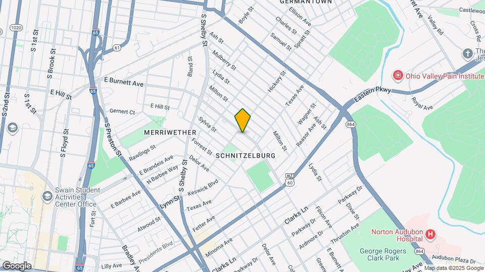 1112 E Burnett Ave Map and Location Details