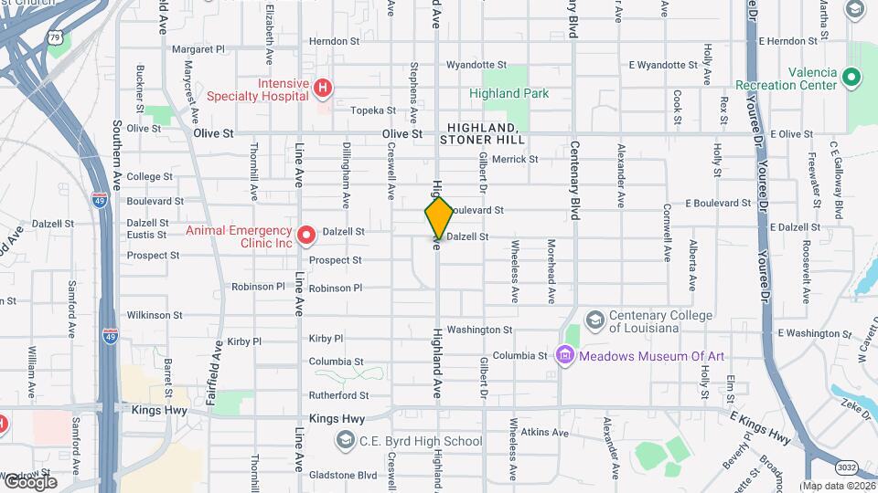 2431 Highland Ave, Unit 2431 Highland Ave Map and Location Details