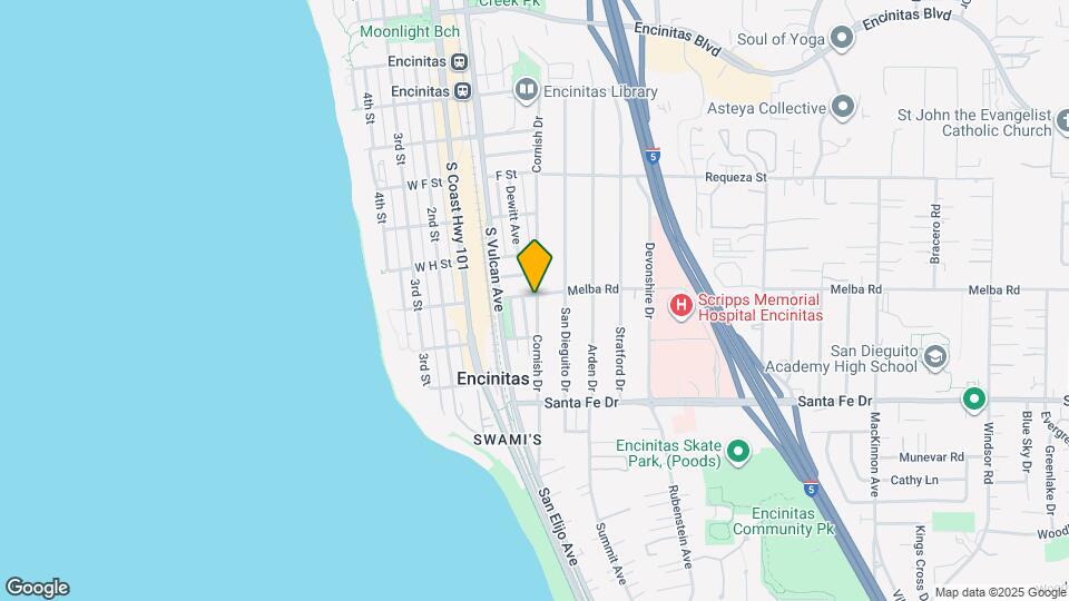 53 E I St, Unit B Map and Location Details