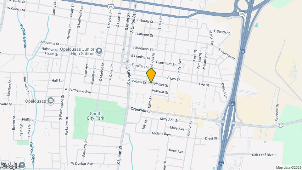 1106 Edith St Map and Location Details