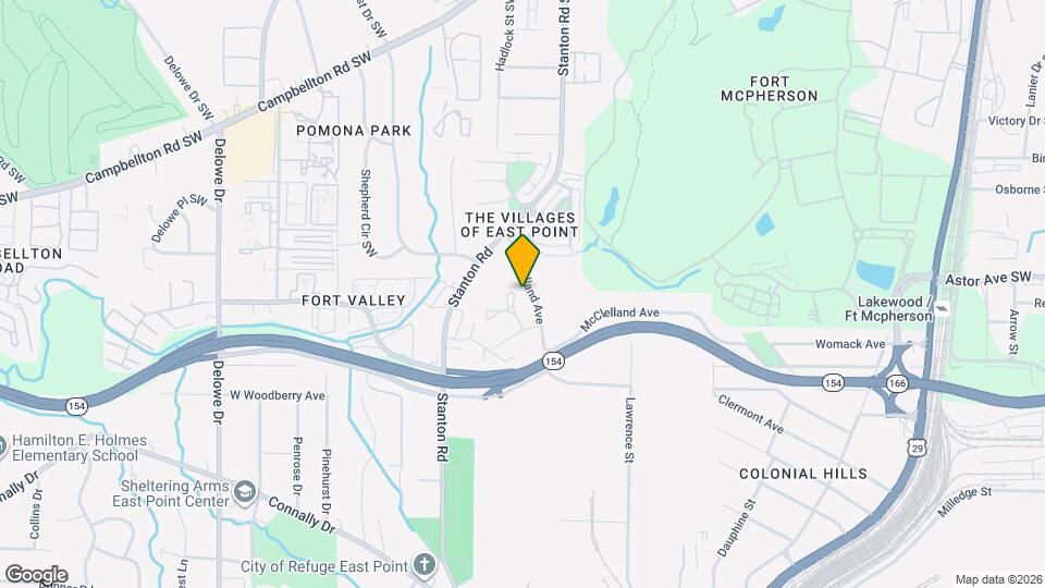 1739 Carter Cir Mapa y Detalles de la Ubicación