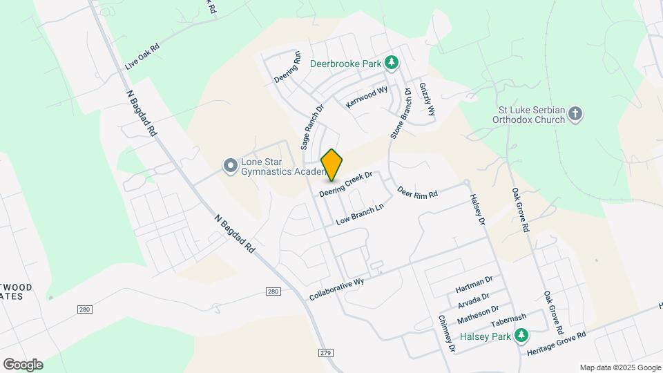 1329 Deering Creek Dr Map and Location Details