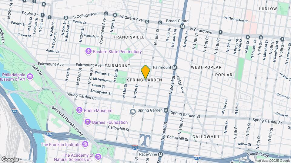 1608 Wallace St Map and Location Details