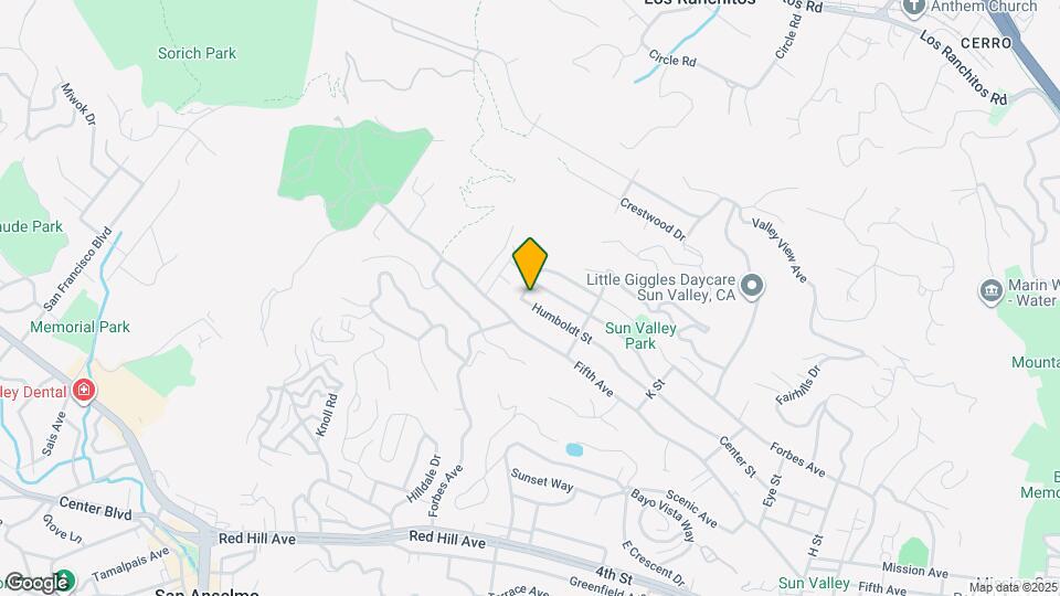 2 Nevada St Map and Location Details