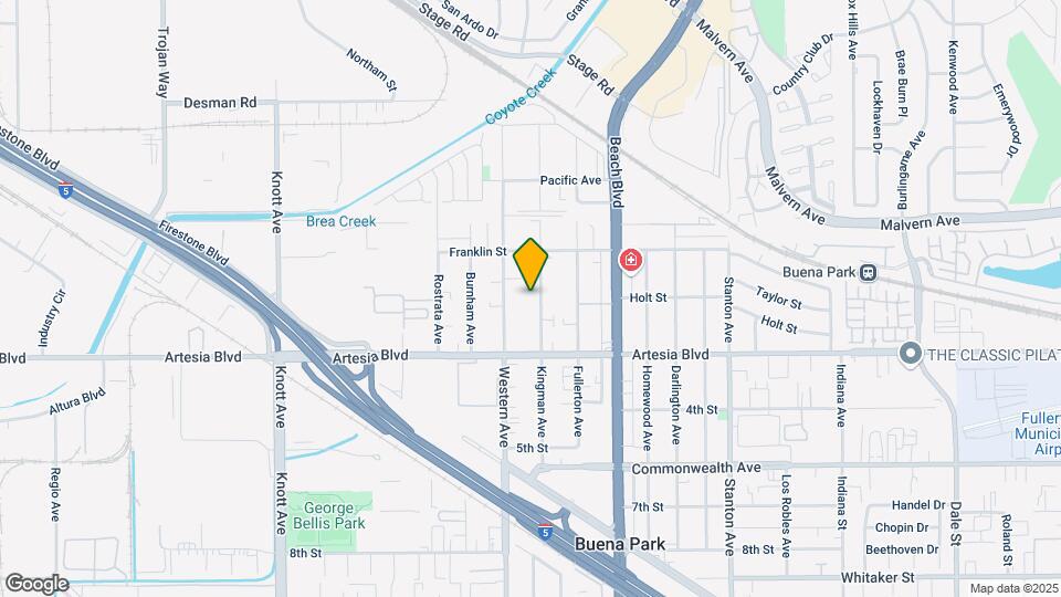 5841 Kingman Ave Mapa y Detalles de la Ubicación