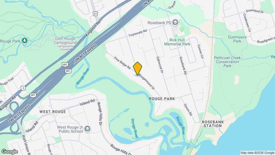 506 Rougemount Dr Map and Location Details