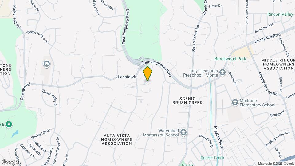 5200 Montecito Ave, Unit Apartment Map and Location Details