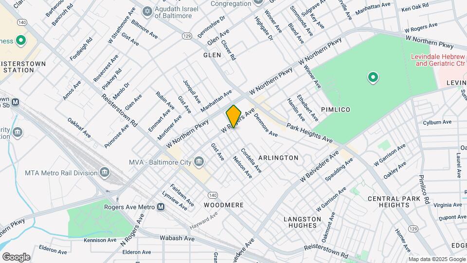 5446 Narcissus Ave Map and Location Details