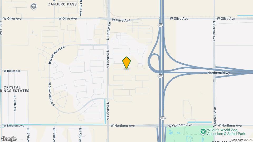 16955 W Butler Ave Map and Location Details