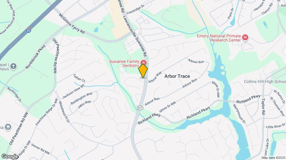 2525 Falcon Chase Ct Map and Location Details