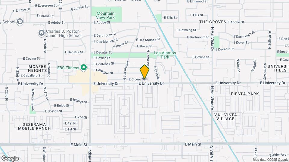 3139 E Cicero St Map and Location Details