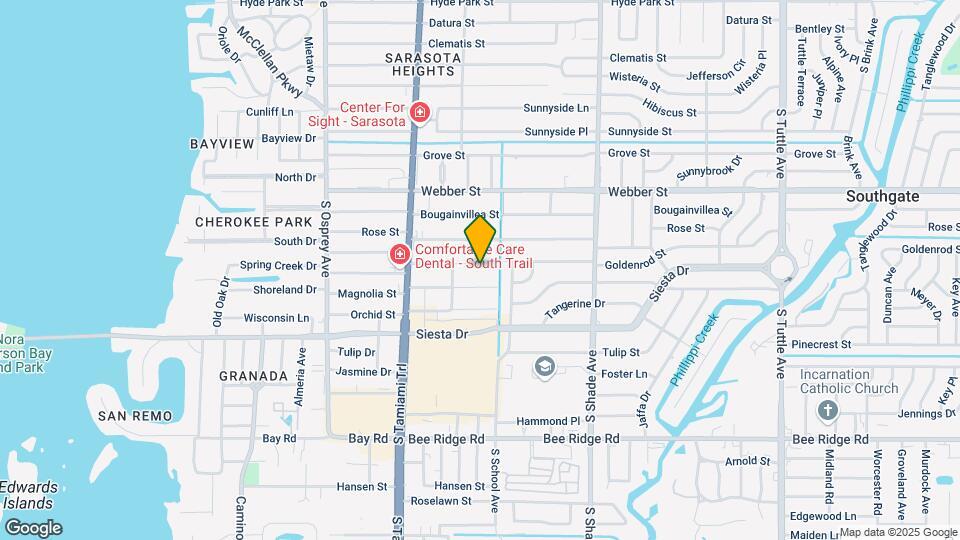 2156 Goldenrod St Map and Location Details