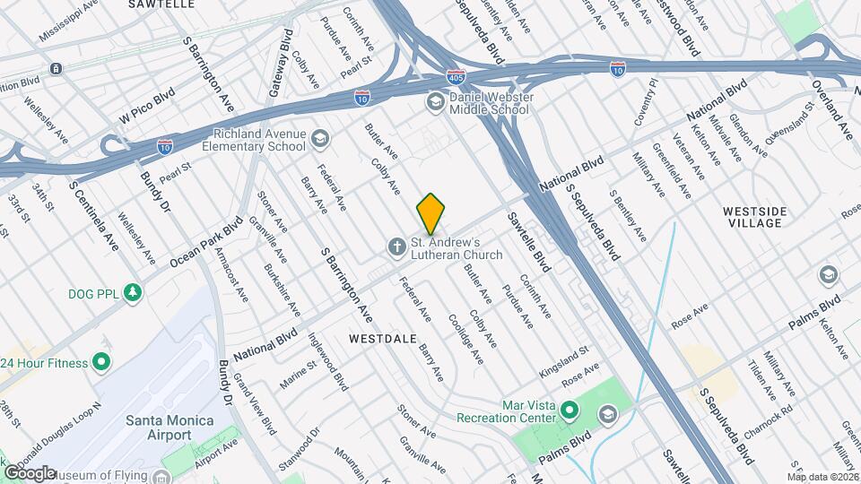 11453 National Blvd Map and Location Details