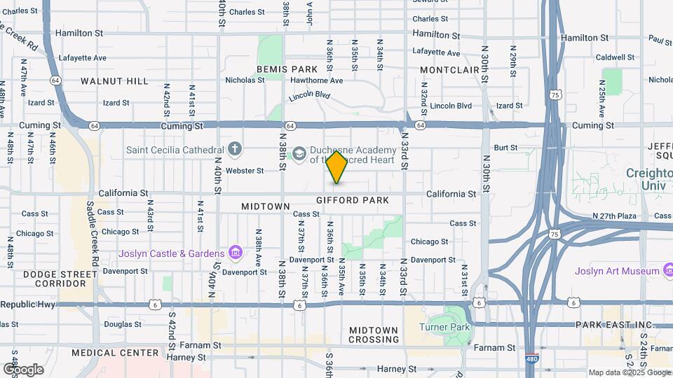 3518 California St Map and Location Details