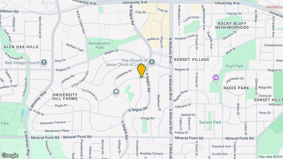 4609 Waukesha St Map and Location Details